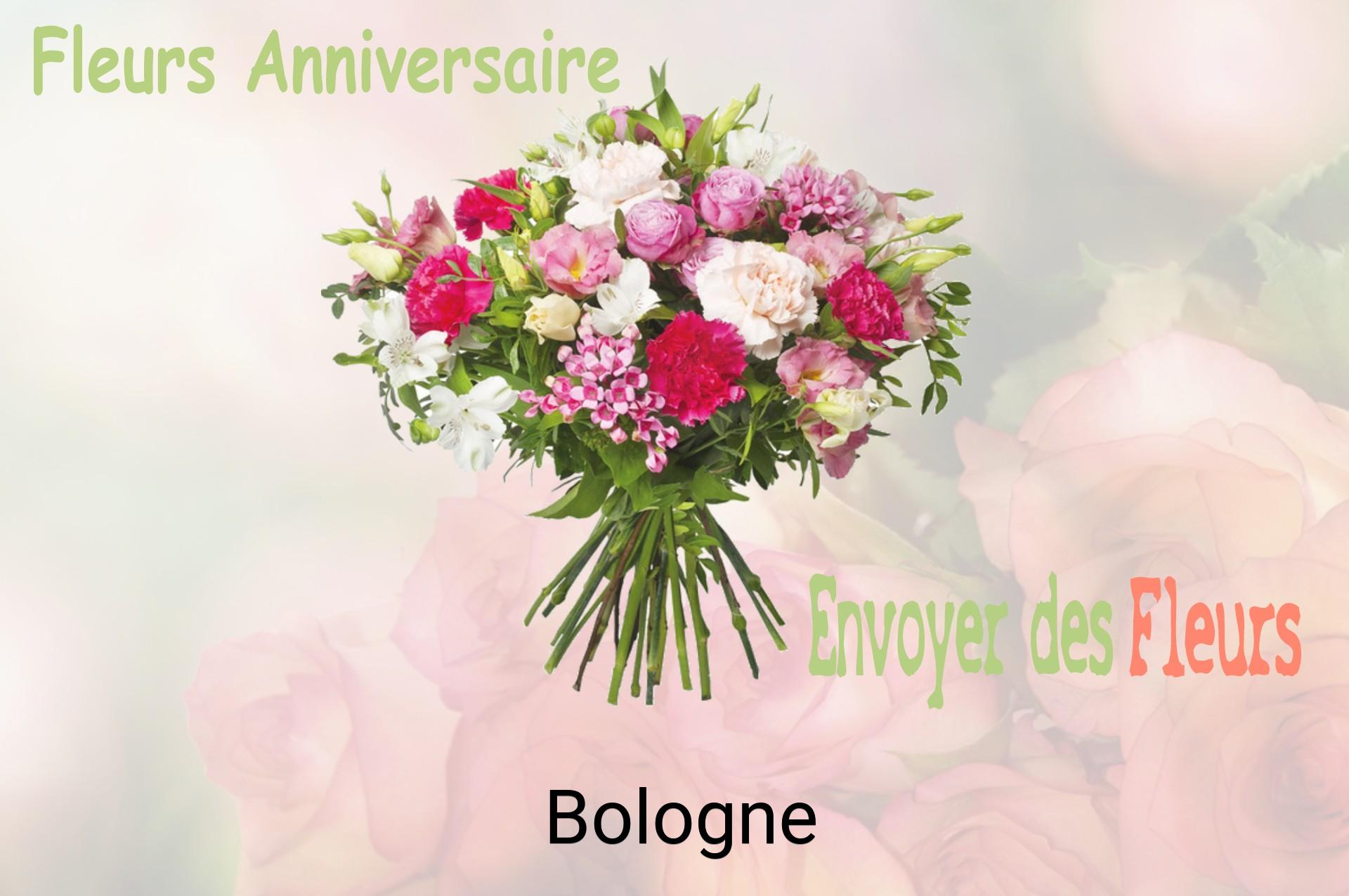Bouquet de fleurs d’anniversaire livré à Bologne
